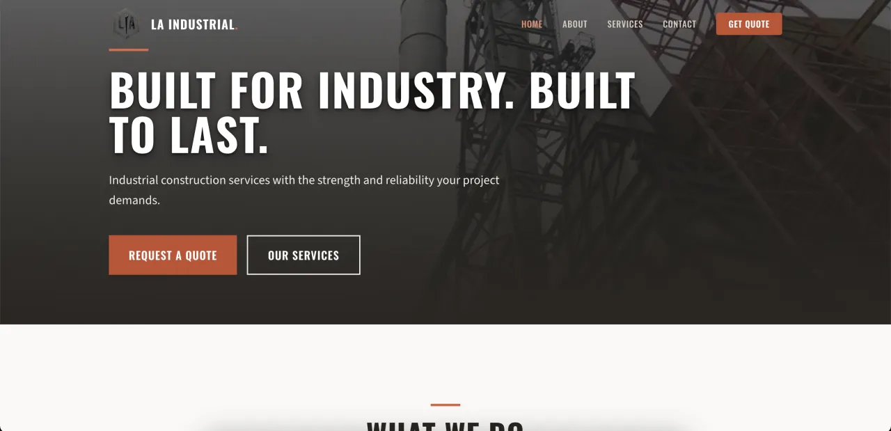 L.A. Industrial Services preview